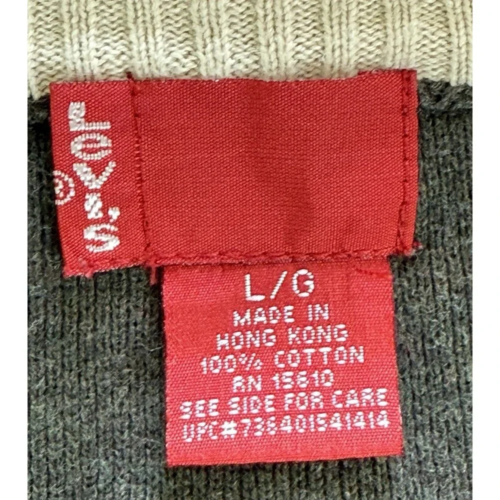 Vintage Levi’s Men’s Casual Minimalist Classic Layering Everyday Wear Sweater Lg